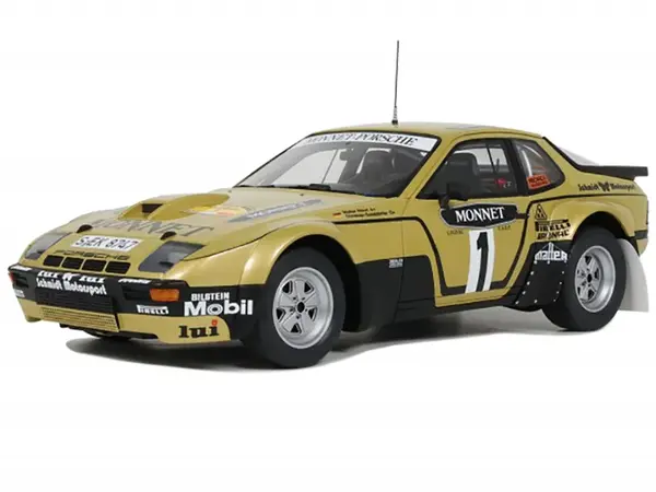 Porsche 924 Carrera GT 1 Walter Rohrl - Christian Geistdorfer Winner "Gr.4 ADAC Rallye Hessen" (1981) Limited Edition to 2000 pieces Worldwide 1/18 M