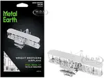 Model Kit Wright Brothers Airplane (Moderate Difficulty) Steel Model by Metal Earth