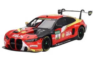 BMW M4 GT3 1 Sheldon van der Linde "Schubert Motorsport" "DTM (Deutsche Tourenwagen Masters)" (2023) 1/18 Model Car by Top Speed