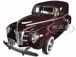 1940 Ford Sedan Delivery Brown 1/24 Diecast Model Car by Motormax