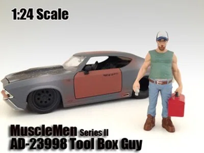 Musclemen "Tool Box Guy" Figure For 124 Scale Models by American Diorama