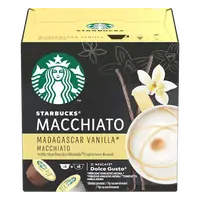 STARBUCKS Madagaskarské vanilkové latte macchiato, kávové kapsule. 12 ks