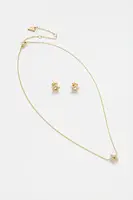 Náušnice a náhrdelník Guess ICONIQUE