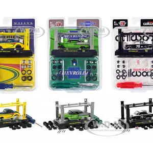 Model Kit 3 piece Car Set Release 53 Limited Edition to 9750 pieces Worldwide 1/64 Diecast Model Cars by M2 Machines