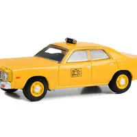 1975 Dodge Coronet NYC Taxi Yellow "Hobby Exclusive" 1/64 Diecast Model by Greenlight