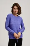 Marisse Purple Tie Sweater