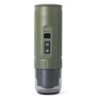 HiBREW H4C Portable Espresso Maker Handheld Manual Coffee Machine for Camping Travel & Home Use Green - Classic