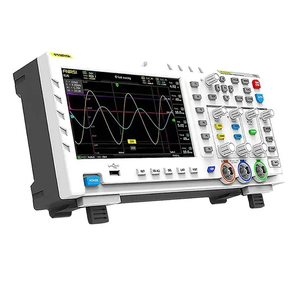 FNIRSI 1014D 2 in 1 Digital Oscilloscope 2 Channels 100Mhz Bandwidth 1GSa/s Sampling Rate  DDS Signal Generator - EU Plug