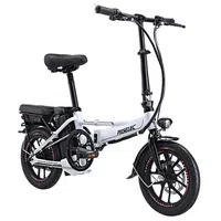 PASELEC Mini Electric Bike 400W 48V 13AH White