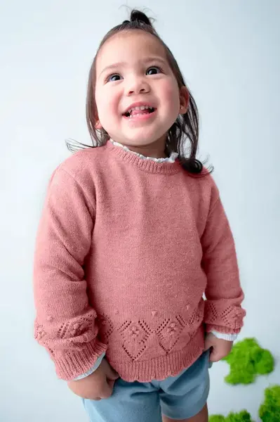 Dětský svetr Mayoral růžová barva, 2353