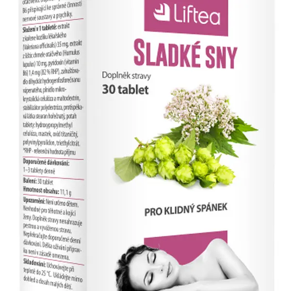 LIFTEA Sladké sny 30 tablet