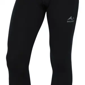 Husky Merea M M, black Merino termoprádlo kalhoty