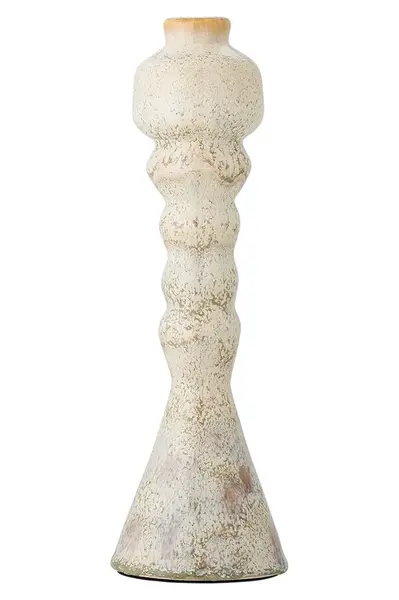 Dekorativní svícen Bloomingville Bancroft 10,5 x 33 cm béžová barva