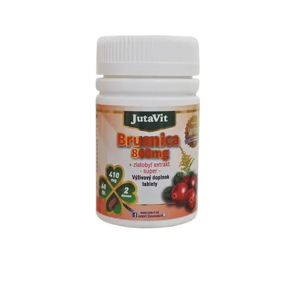 JUTAVIT Brusnica 800 mg + zlatobyľ 60 tabliet