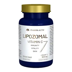 PHARMA ACTIV Lipozomal vitamín C 1000 mg 60 kapsúl
