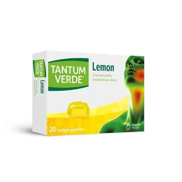 TANTUM VERDE Lemon 3 mg 20 pastiliek
