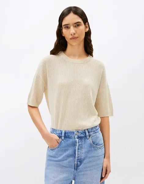 Armedangels Lizaa Lino 3146 raw white XS