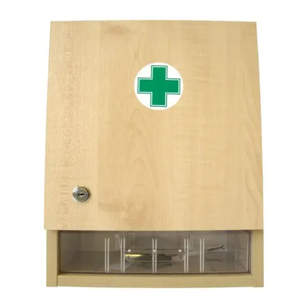 Lekárnička nástěn.s náplňou zdrav.mat.do20osob-ZM20