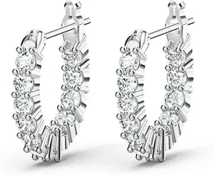 Swarovski Trblietavé náušnice krúžky Vittore 5562126