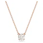 Swarovski Elegantný bronzový náhrdelník so Swarovski kryštálom Constella 5636710