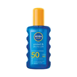 Nivea Neviditeľný sprej na opaľovanie SPF 50 Sun Protect & Dry 200 ml