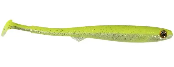 Fox rage gumová nástraha slick fast super soft uv chartreuse ayu - 21 cm