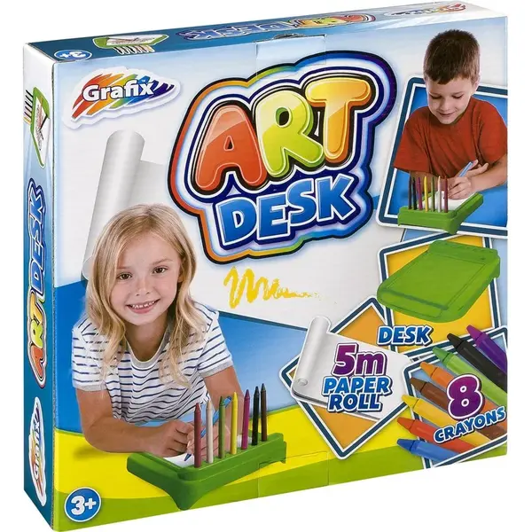 Maľovacia tabuľka s voskovkami