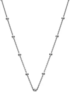 Hot Diamonds Strieborná retiazka Emozioni Silver Cable with Ball Chain CH002