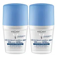 Vichy Súprava minerálnych guľôčkových dezodorantov (Mineral Deodorant) 2 x 50 ml