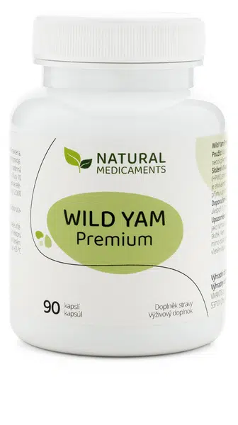 Natural Medicaments Wild Yam Premium 90 kapsúl