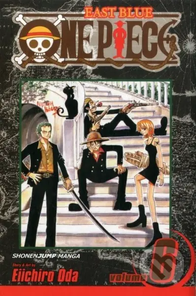 One Piece 6 - Eiichiro Oda - kniha z kategorie Komiksy