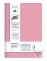 Voňavý blok A5 - Ružový (s vôňou levandule)