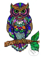 Sova (Mandala art puzzle) - puzzle z kategorie Umělecké