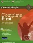 Complete First for Schools - Workbook without Answers - kniha z kategorie Jazykové učebnice a slovníky