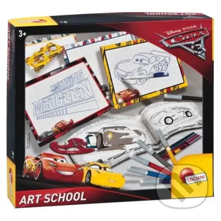 Cars 3 Art School - Kreslící sada - hra z kategorie Vzdělávací hry
