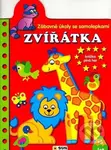 Zábavné úkoly se samolepkami: ZVÍŘÁTKA (knížka plná her)
