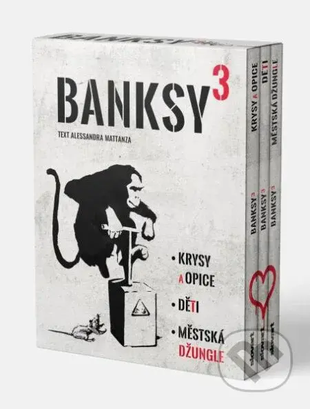 Banksy³ (Krysy a opice/Děti/Městská džungle) - Alessandra Mattanza