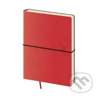 Zápisník Flexio Red linkovaný L