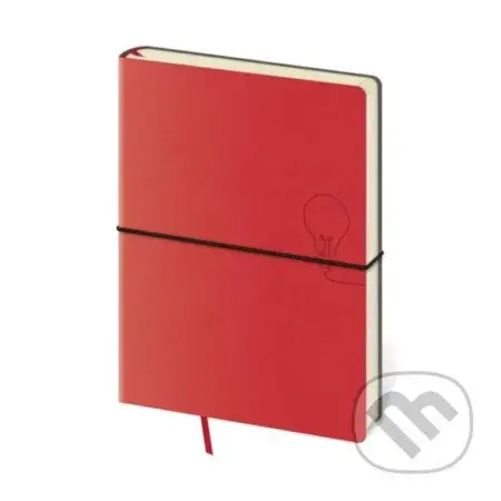 Zápisník Flexio Red linkovaný L