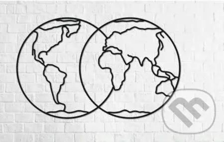 Zemské pologule (Nástenné puzzle)
