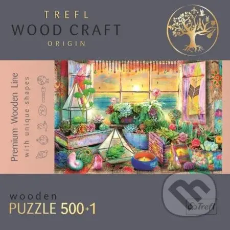 Plážový domek (Wood Craft Origin puzzle) - puzzle z kategorie Přírodní scenérie