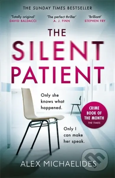 The Silent Patient - Alex Michaelides - kniha z kategorie Detektivky, thrillery a horory
