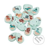 Dinosaury 20 ks Dino (Janod Drevené pexeso) - hra z kategorie Karty, pexeso
