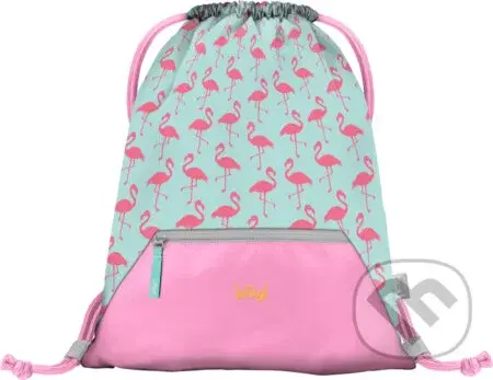 Školní sáček Baagl Plameňák