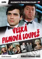 Velká filmová loupež (Remasterovaná verze) - Oldřich Lipský, Zdeněk Podskalský st - film z kategorie Komedie