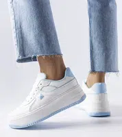 D/CEO White trainers Justar