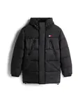Tommy Jeans Zimná bunda  čierna
