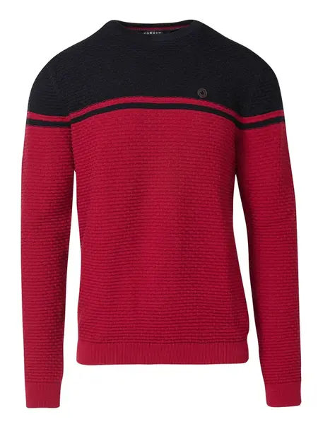 KOROSHI Sveter  červená / čierna