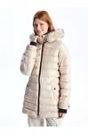 LC Waikiki Women's Hooded Plain Puffer Coat