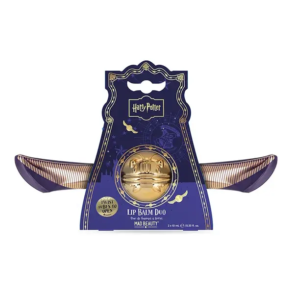 MAD BEAUTY Harry Potter set balzám na rty 2 x 10 ml
